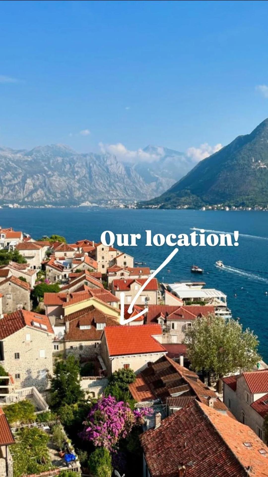Apartments Visit Perast Exterior foto